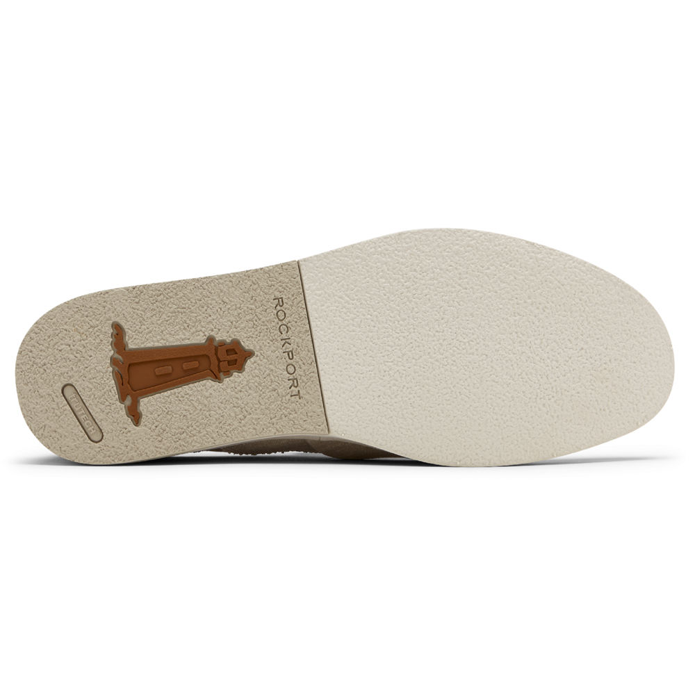 Rockport Mens Slip-On Beige - Austyn - UK 023-LRNDKB